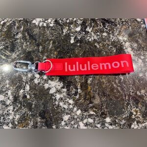 lululemon athletica Red Keychain includes box
